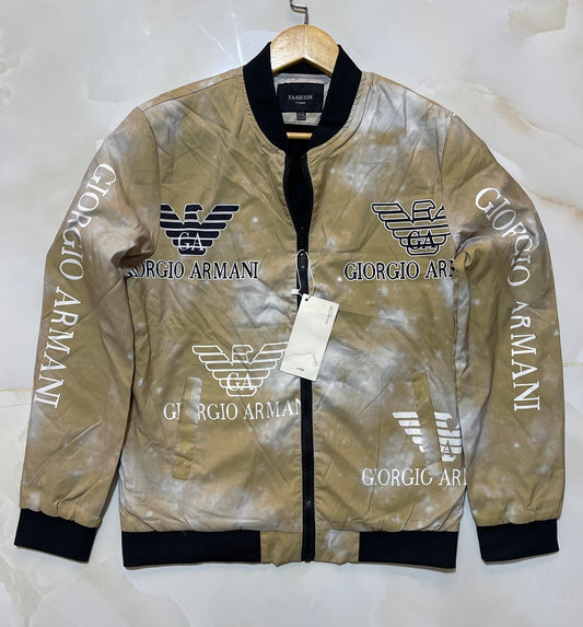 Men’s Trendy Printed Bomber