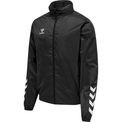 uni-sex StormShield Black Windbreaker Jacket