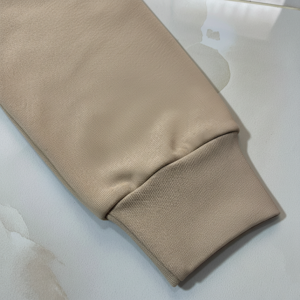 BS Sand Beige Premium Sweatshirt – Soft Fleece, Winter Wear, Casual Comfort