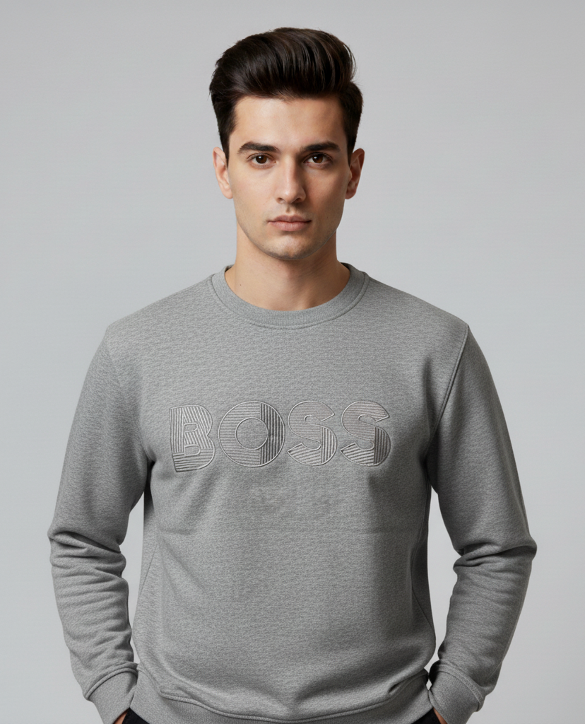 BS Black Premium Sweatshirt – Soft Fleece, Winter Wear, Casual Comfort