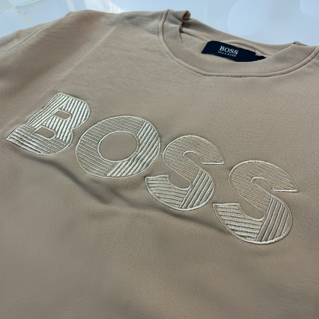 BS Sand Beige Premium Sweatshirt – Soft Fleece, Winter Wear, Casual Comfort