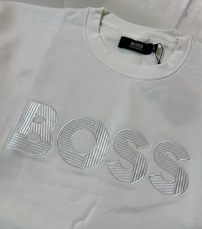 Women BS White Premium Sweatshirt – Soft Fleece, Winter Wear, Casual Comfort