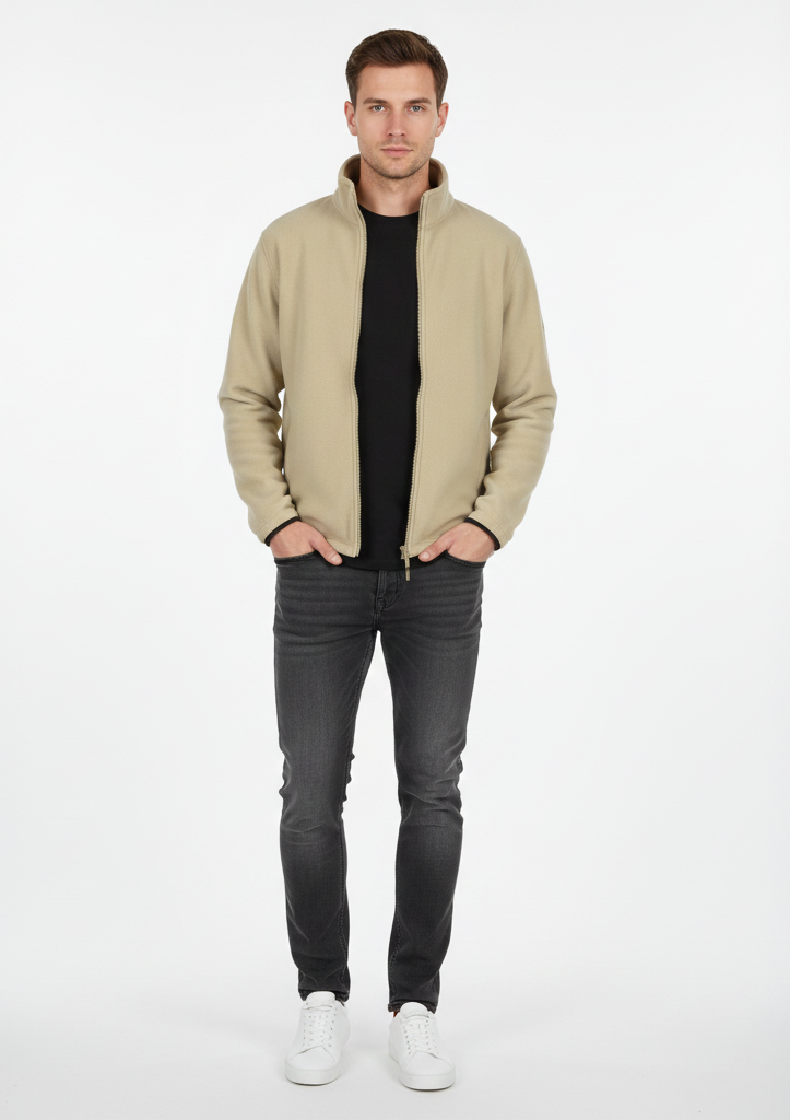 Baige Full-Zip Polar Fleece Jacket