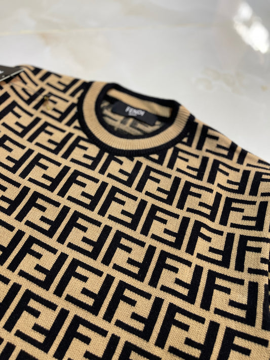 FD Sweater Women Luxury Knit Jumper