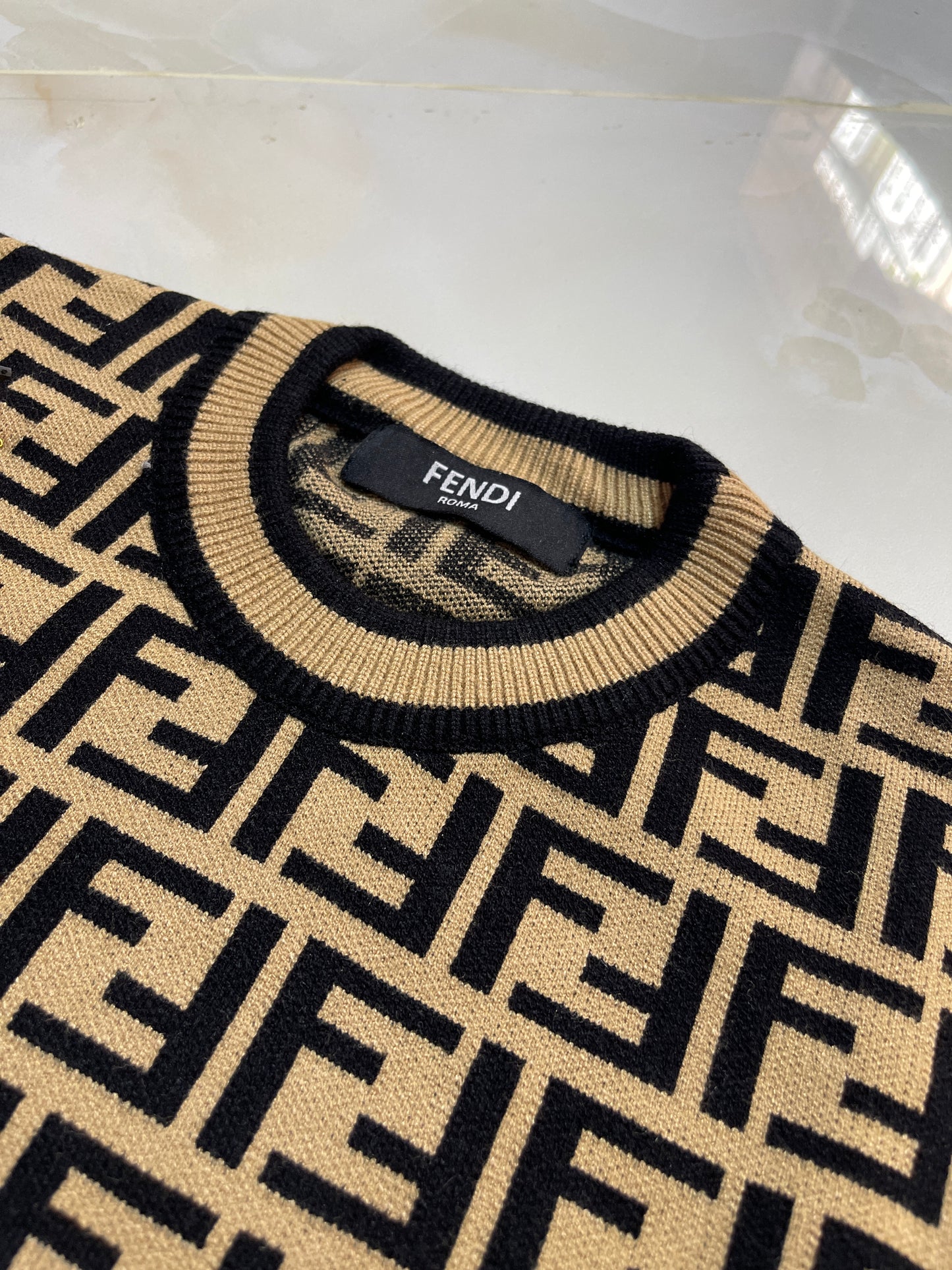 FD Sweater Women Luxury Knit Jumper