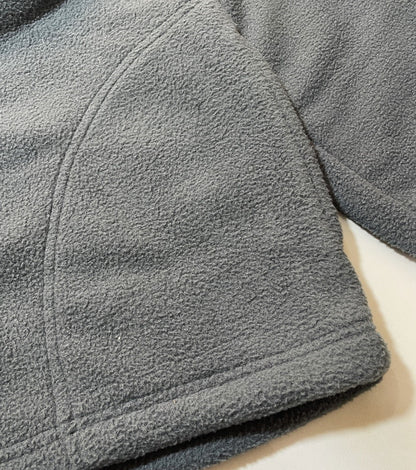Grey Full-Zip Polar Fleece Jacket