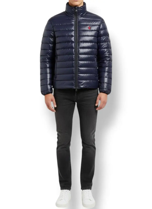 Lightweight Insulated Men’s Puffer Jacket (Navy Blue)