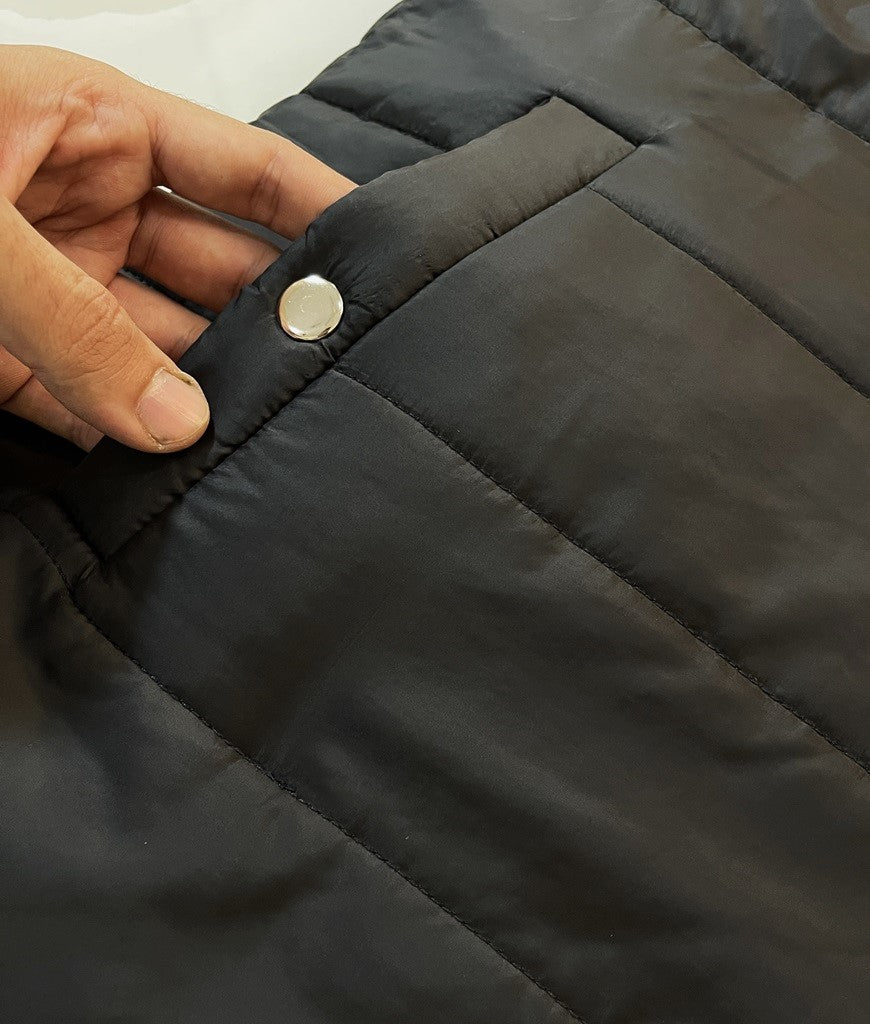 Premium Black Puffer Bodywarmer for Men