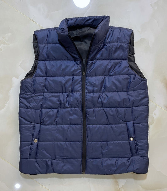 Premium Blue Puffer Bodywarmer for Men