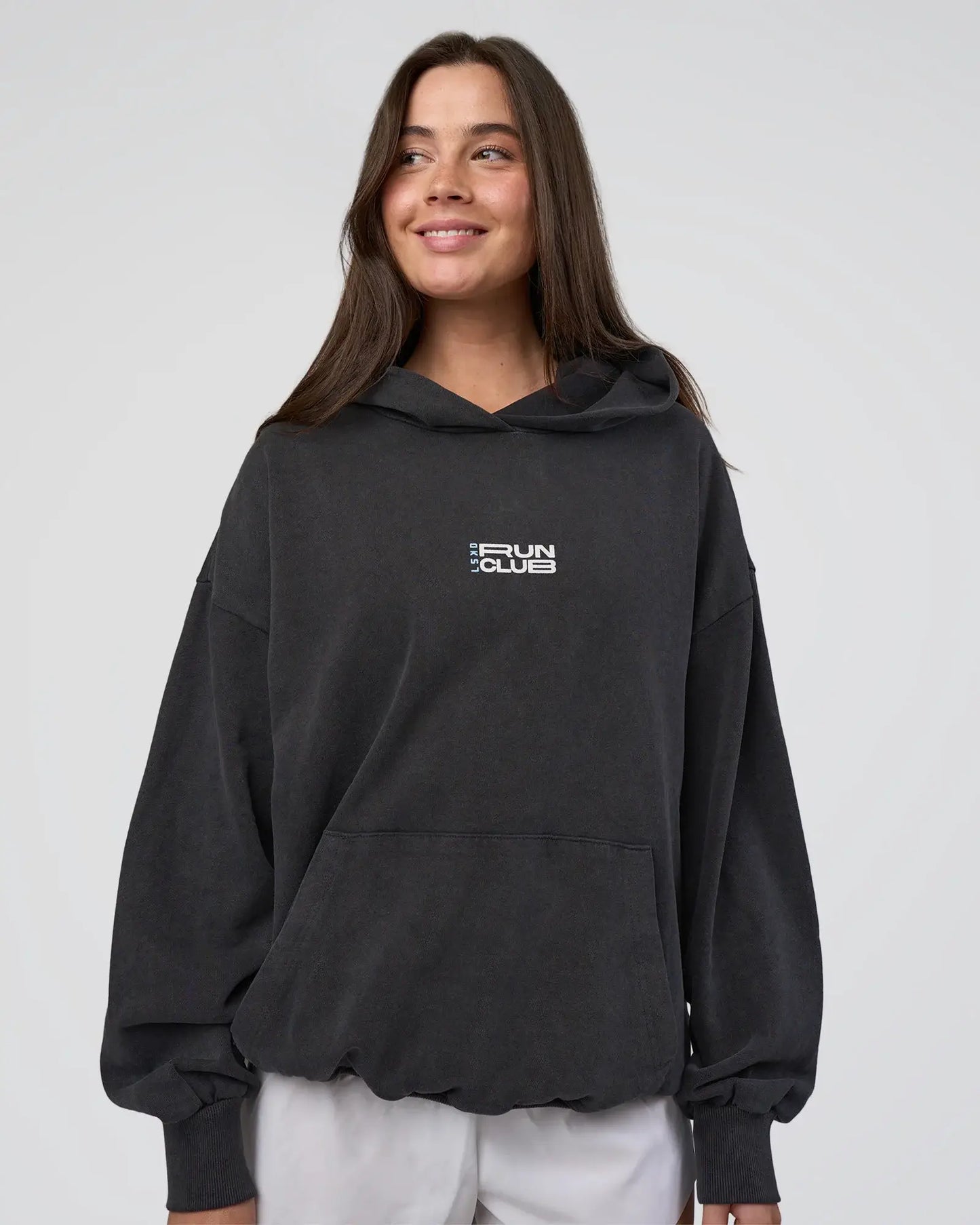 Runner-Inspired Oversized Hoodie (Unisex)
