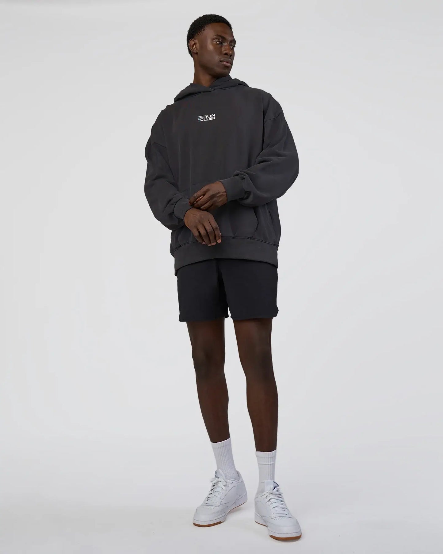 Runner-Inspired Oversized Hoodie (Unisex)